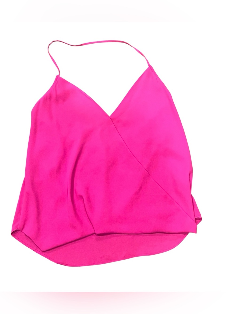 Olivaceous Hot Pink Halter Top